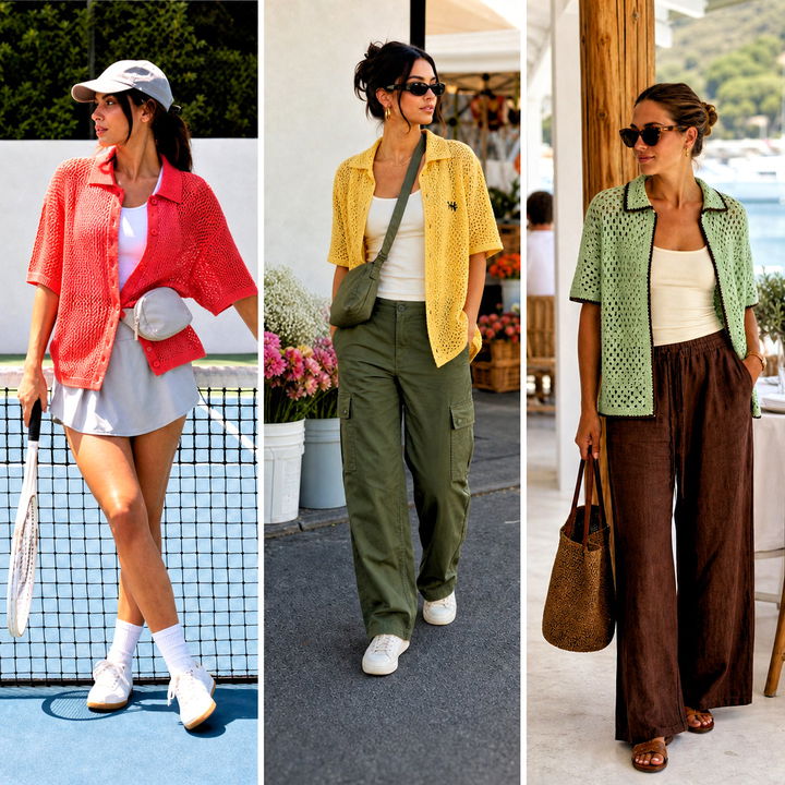 15 Stussy Crochet Shirt Outfit Ideas for Streetwear Fans