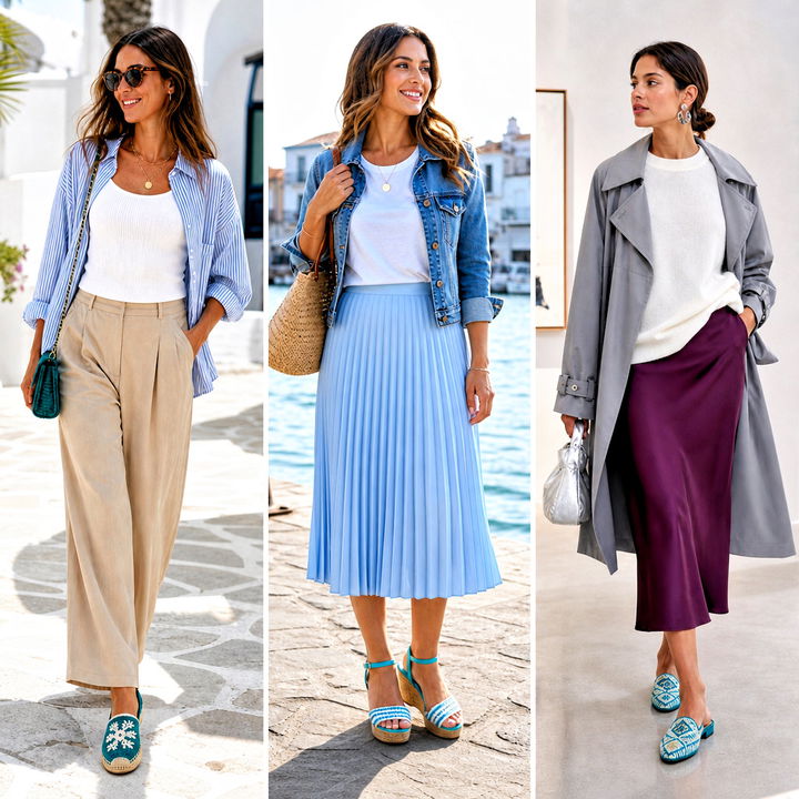 15 Teal and White Crochet Shoes Outfit Ideas for Summer