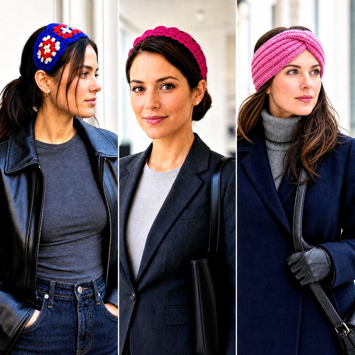 15 Vintage Crochet Headband Outfit Ideas for Retro Style