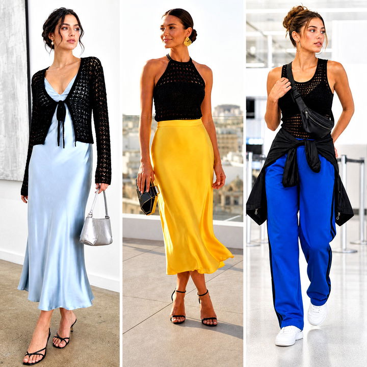 15 Zara Black Crochet Top Outfit Ideas for Summer Nights