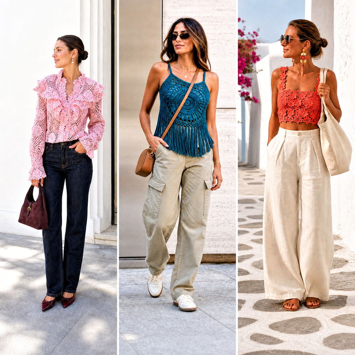 15 Zimmermann Crochet Top Outfit Ideas for Resort Chic Style