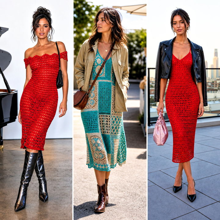 20 Beyonce Crochet Dress Outfit Ideas Inspired by Iconic Style
