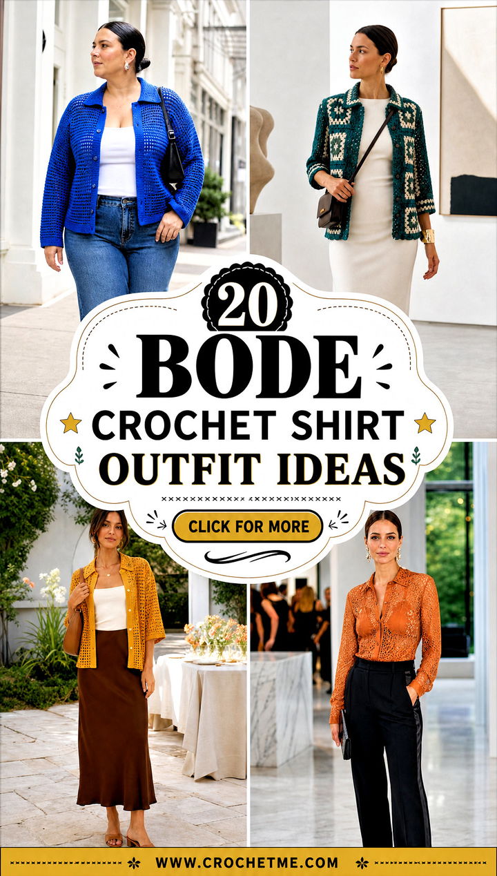20 Bode Crochet Shirt outfit ideas - 20 Bode Crochet Shirt outfit ideas