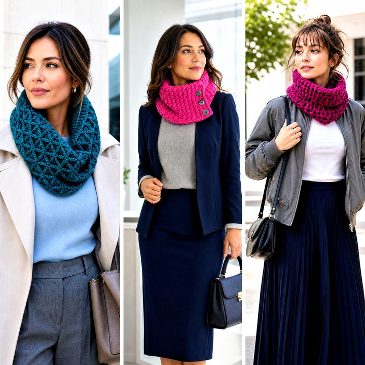 20 Bulky Crochet Cowl Outfit Ideas for Cozy Winter Looks