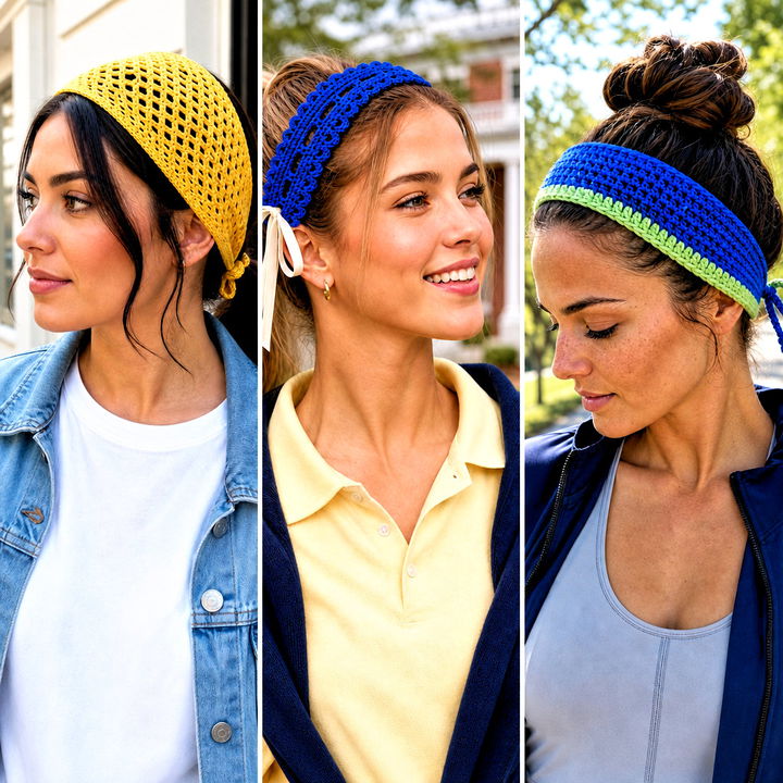 20 Crochet Adjustable Headband Outfit Ideas for Easy Style