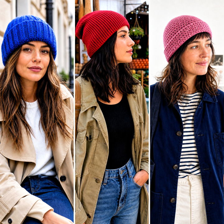20 Crochet Beanie That Looks Like Knit Outfit Ideas for Winter