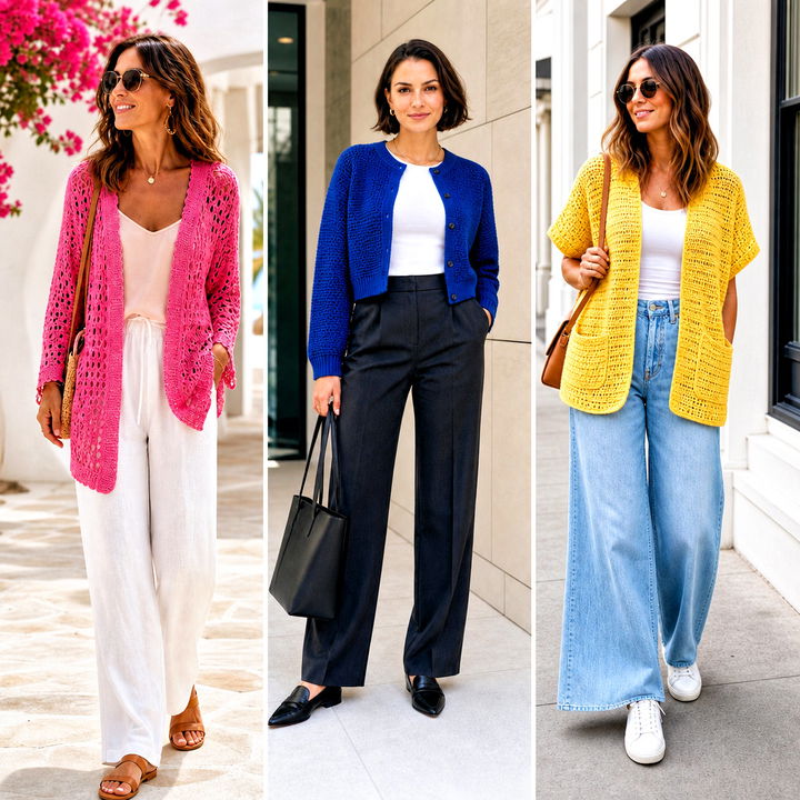 20 Crochet Cardigan Sport Weight Yarn Outfit Ideas for Fall