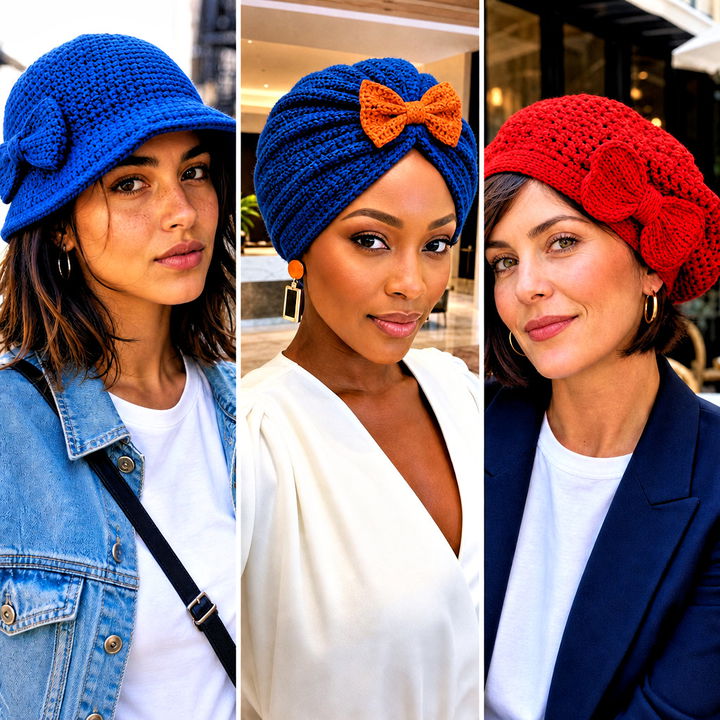 20 Crochet Hat with Bow Outfit Ideas for a Charming Look