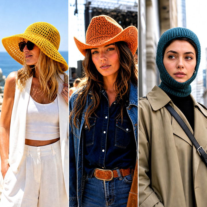 20 Crochet Knit Look Hat Outfit Ideas for Cozy Winter Style