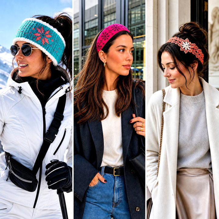 20 Crochet Snowflake Headband Outfit Ideas for Winter Charm