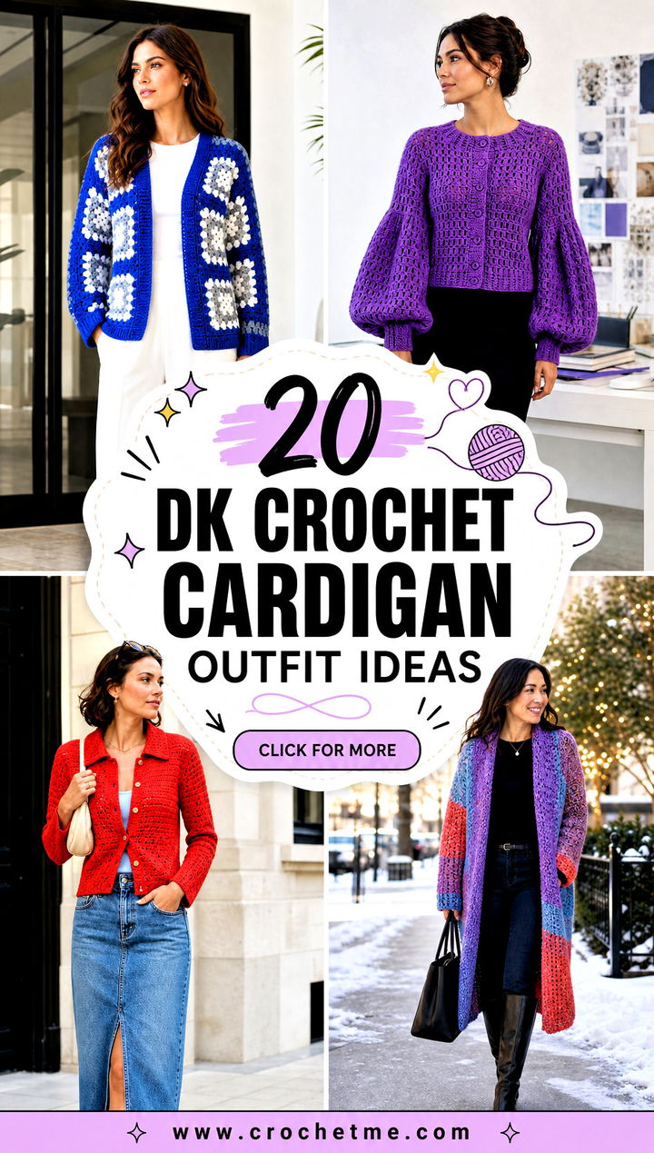 20 Dk Crochet Cardigan outfit ideas - 20 Dk Crochet Cardigan outfit ideas