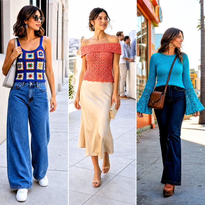 20 Etsy Crochet Top Outfit Ideas for Unique Summer Style