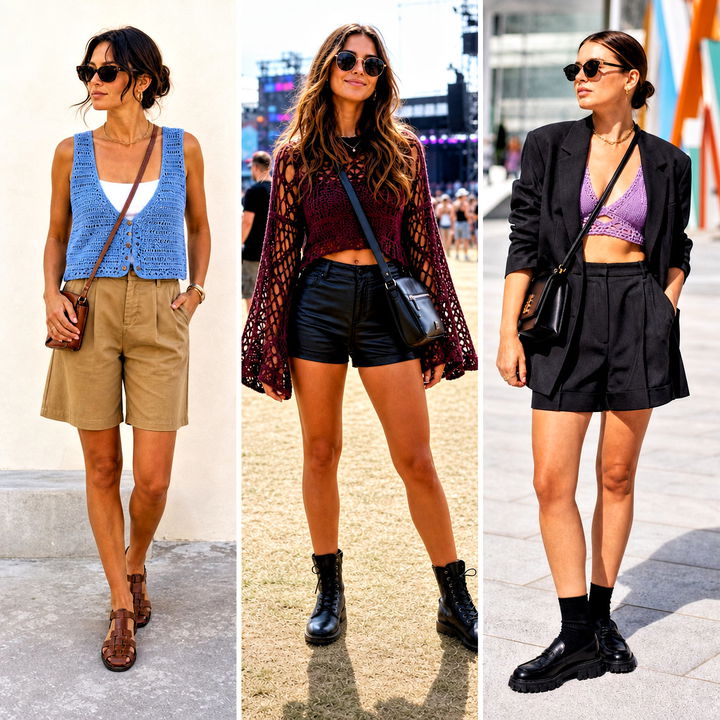 20 Festival Crochet Top Outfit Ideas for a Boho Summer Look