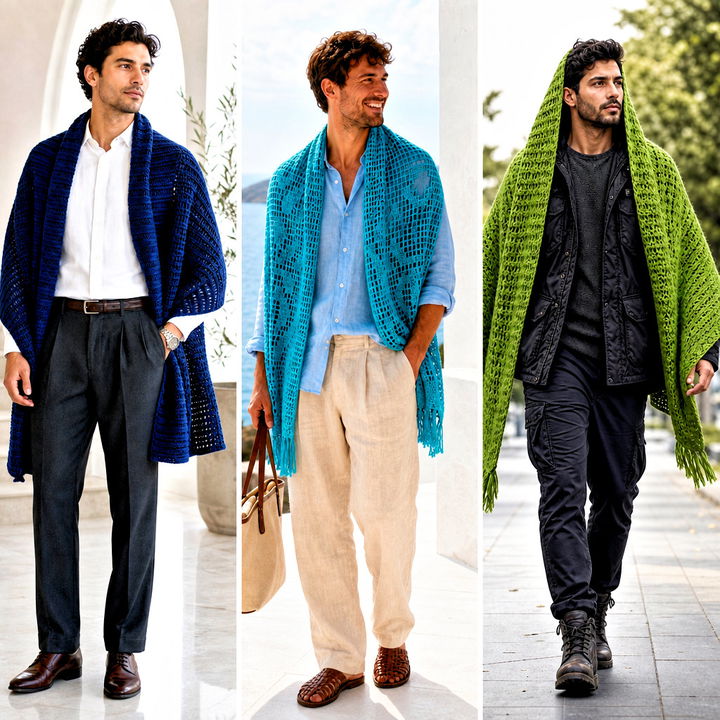 20 Mens Crochet Prayer Shawl Outfit Ideas for Meaningful Style