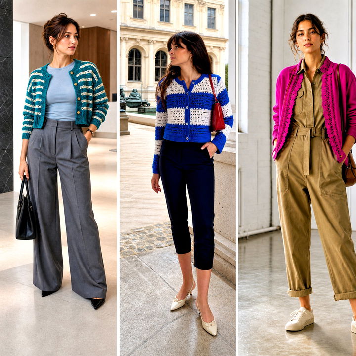 20 Miu Miu Crochet Cardigan Outfit Ideas for Chic Looks