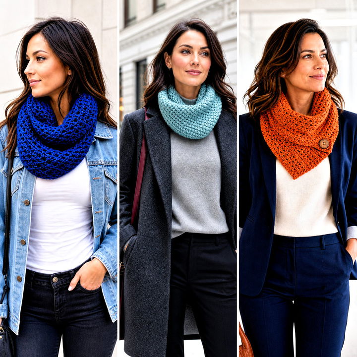20 Simple Crochet Cowl Outfit Ideas for Cozy Everyday Style
