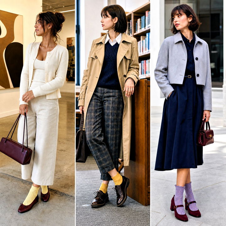 20 Wool Crochet Sock Outfit Ideas for Cozy Cold-Weather Style