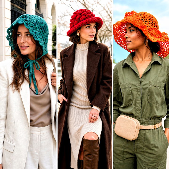 20 Crochet Easter Bonnet Outfit Ideas for Charming Spring Style