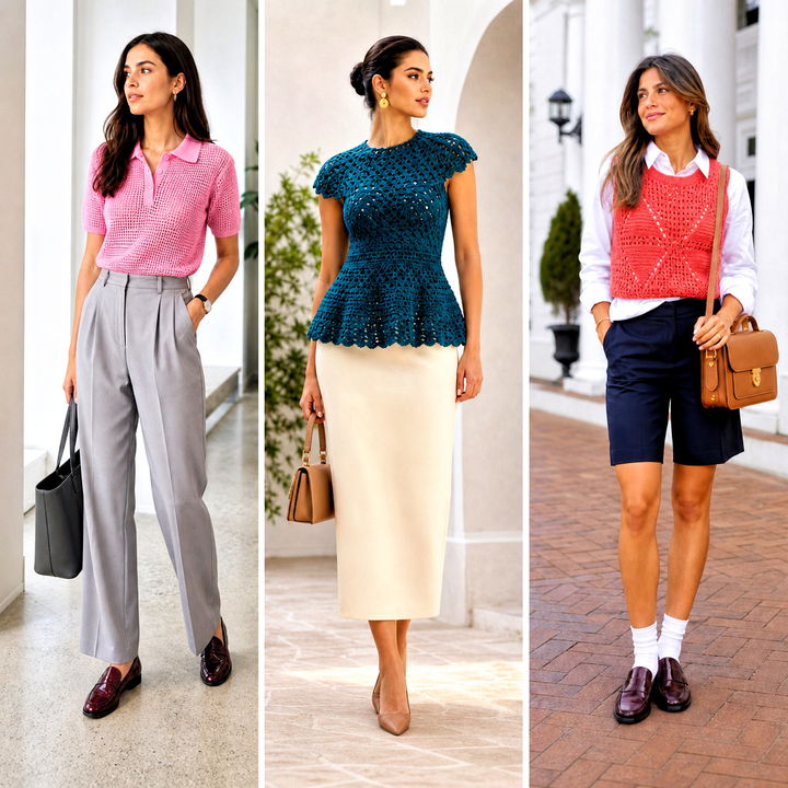 20 Different Types of Crochet Tops Outfit Ideas to Try Now