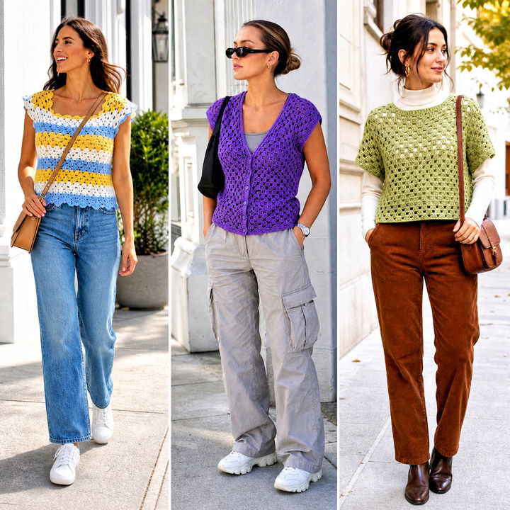 20 Maria Crochet Top Outfit Ideas for Effortless Summer Style