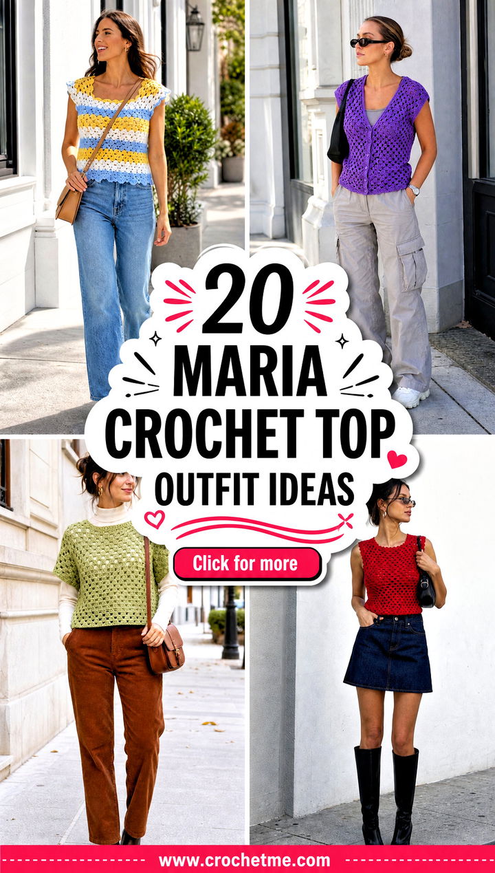 20 maria crochet top outfit ideas - 20 maria crochet top outfit ideas