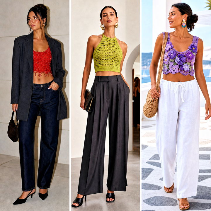 20 Zara Crochet Crop Top Outfit Ideas for Fresh Summer Looks