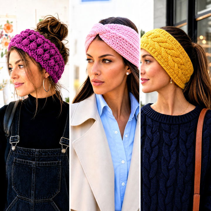 25 Beginner Crochet Ear Warmer Outfit Ideas for Cozy Style