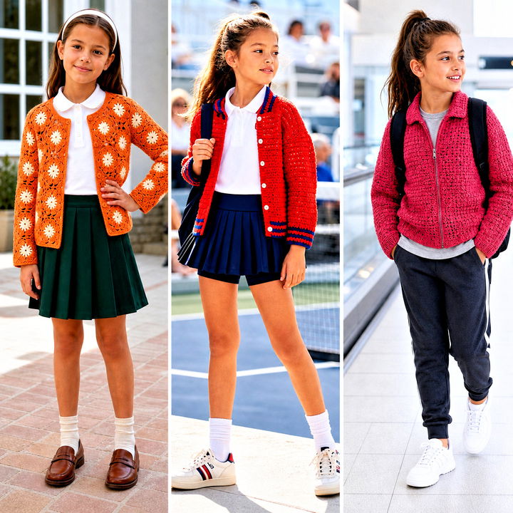 25 Childs Crochet Cardigan Outfit Ideas for Cozy Layering