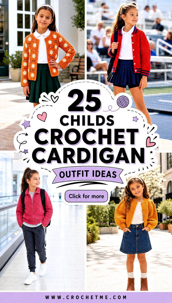 25 Childs Crochet Cardigan outfit ideas - 25 Childs Crochet Cardigan outfit ideas