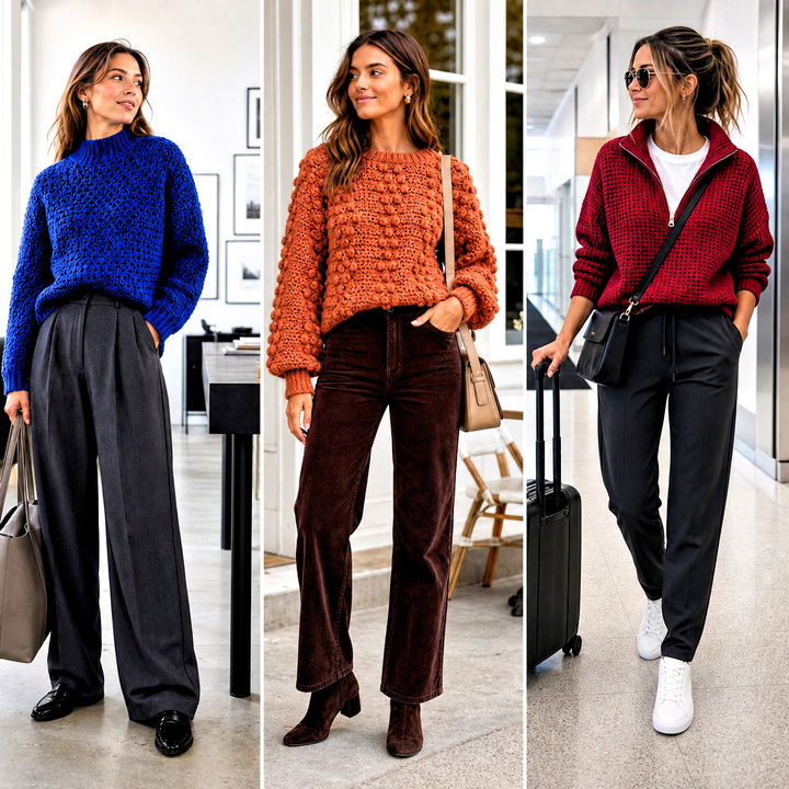 25 Chunky Crochet Sweaters Outfit Ideas for Winter Style