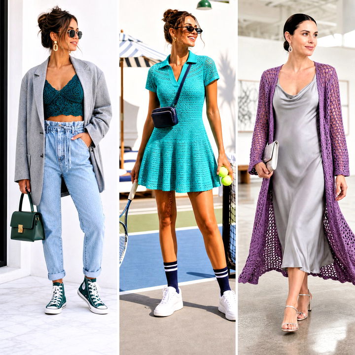 25 Crochet 80s Clothes and Outfit Ideas for Bold Retro Style