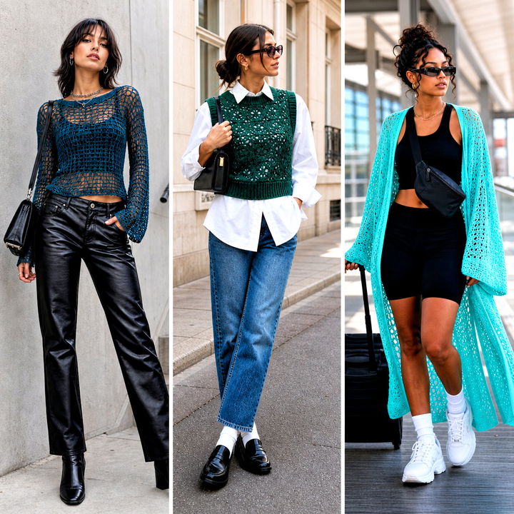 25 Crochet 90s Outfit Ideas for a Stylish Retro Revival