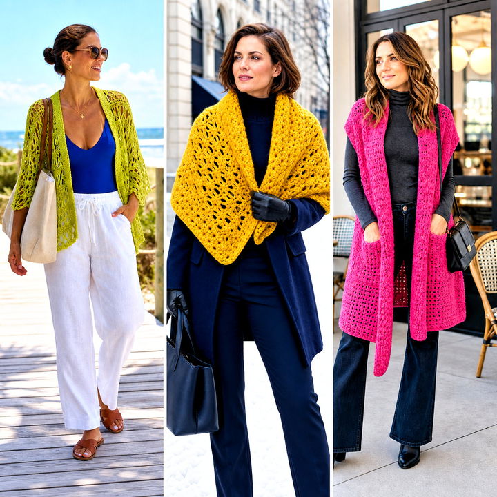25 Crochet a Shawl Outfit Ideas for Cozy, Elegant Layering