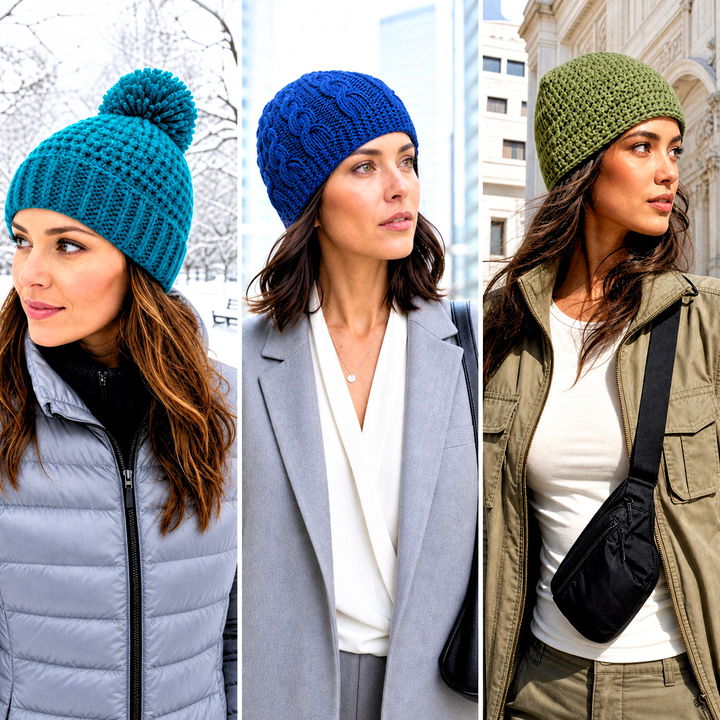 25 Crochet Beanie Size 4 Yarn Outfit Ideas for Cozy Days