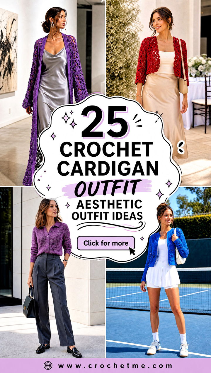 25 Crochet Cardigan Outfit Aesthetic outfit ideas - 25 Crochet Cardigan Outfit Aesthetic outfit ideas