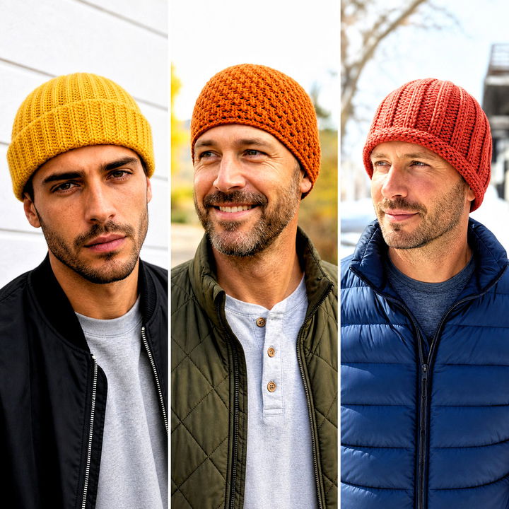 25 Crochet Chemo Caps for Men Outfit Ideas for Comfort and Style