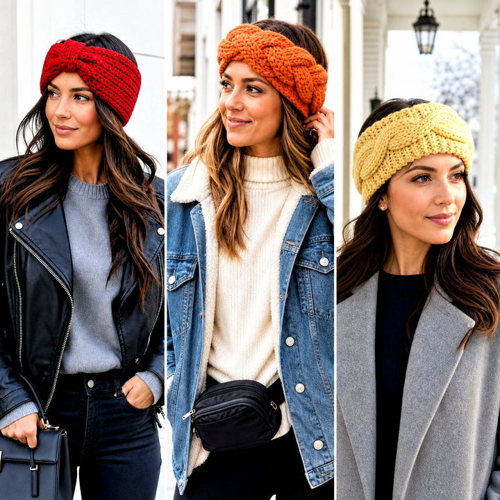 25 Crochet Chunky Ear Warmer Outfit Ideas for Cozy Winter Style