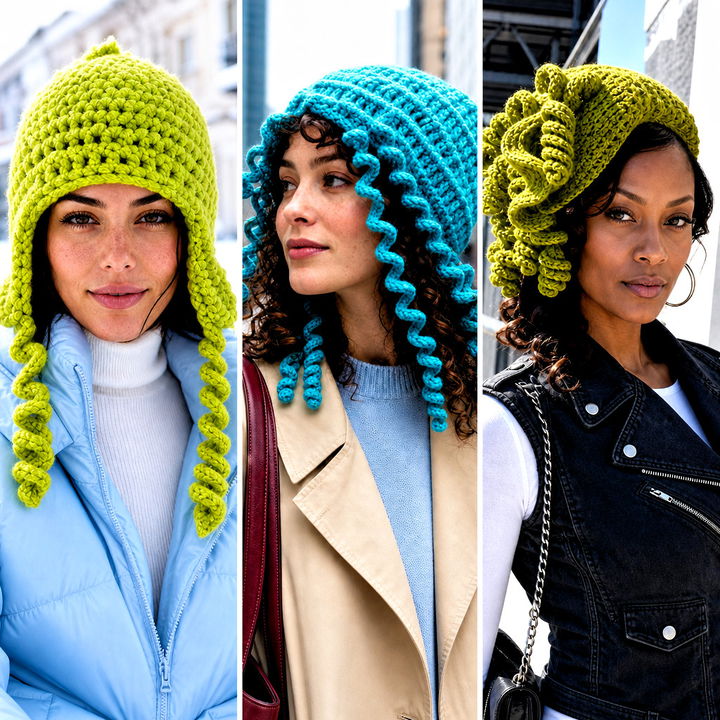 25 Crochet Curly Cue Hat Outfit Ideas for Whimsical Style
