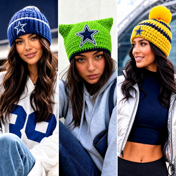 25 Crochet Dallas Cowboys Hat Outfit Ideas for Loyal Fans