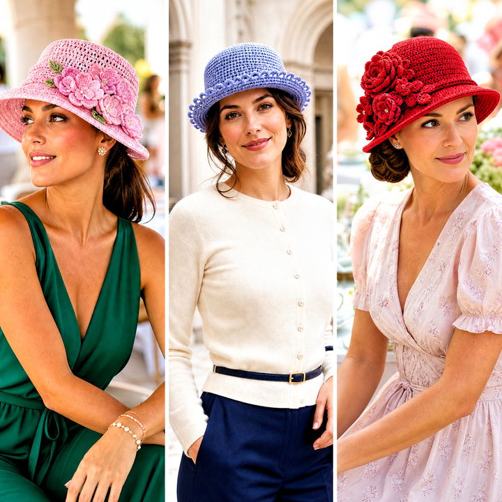 25 Crochet Derby Hat outfit ideas