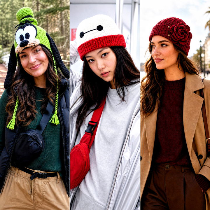 25 Crochet Disney Beanie Outfit Ideas for Magical Style