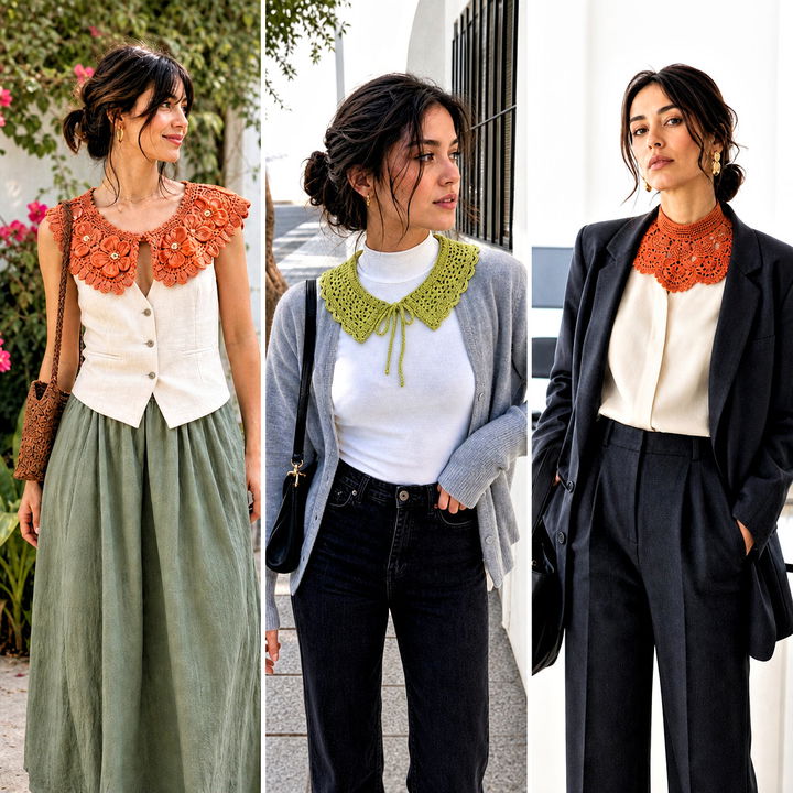 25 Crochet Doll Collar Outfit Ideas for Sweet Vintage Charm