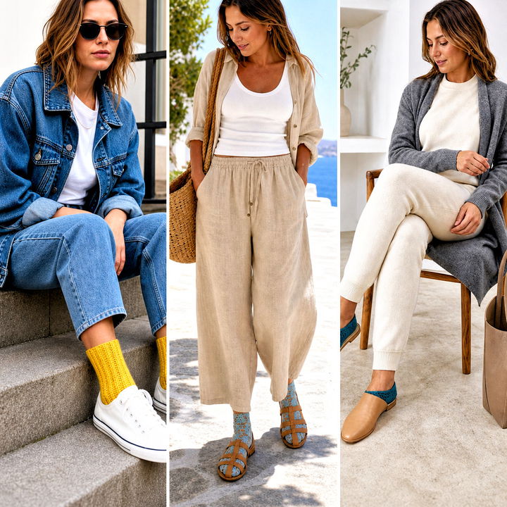 25 Crochet Flat Socks Outfit Ideas for Cute Everyday Style