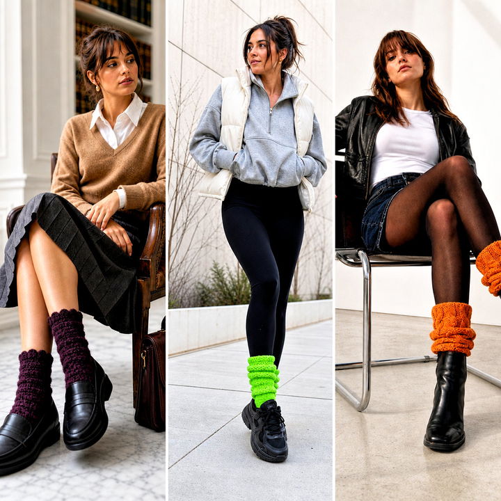 25 Crochet Fluffy Socks Outfit Ideas for Cozy Winter Style