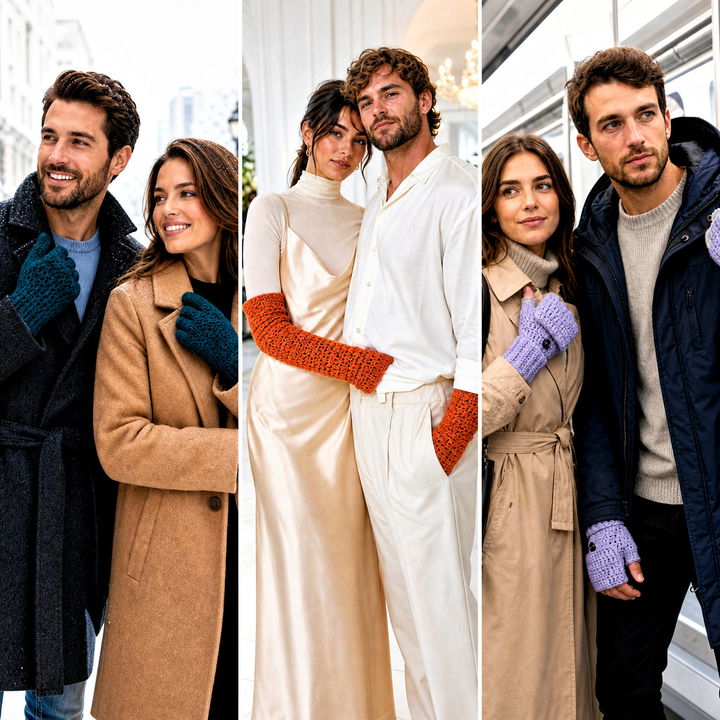 25 Crochet Gloves for Couples Outfit Ideas for Cozy Dates