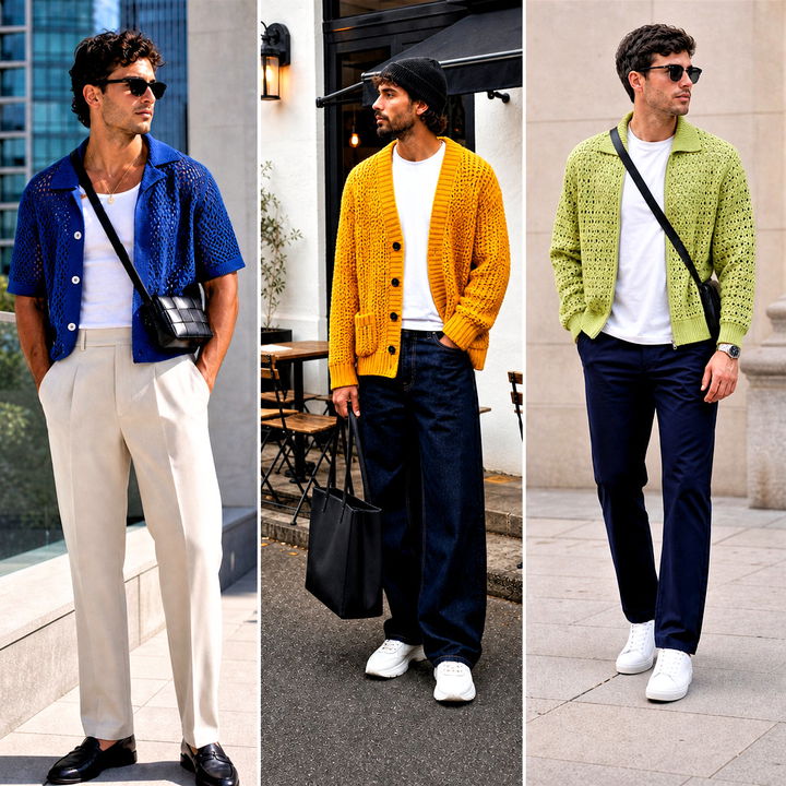 25 Crochet Guys Clothes and Outfit Ideas: Modern Men’s Style