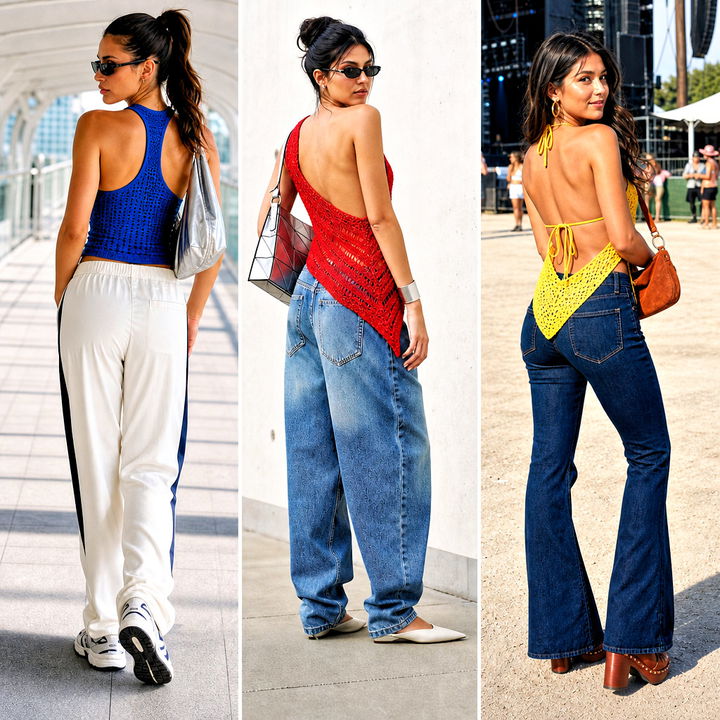 25 Crochet Low Back Top Outfit Ideas for Chic Summer Style