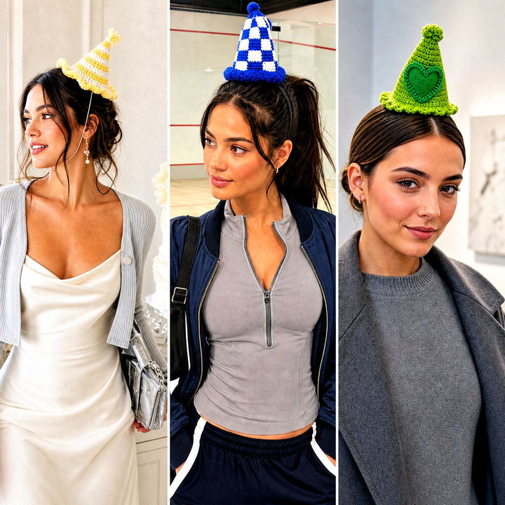 25 Crochet Mini Birthday Hat Outfit Ideas for Playful Parties