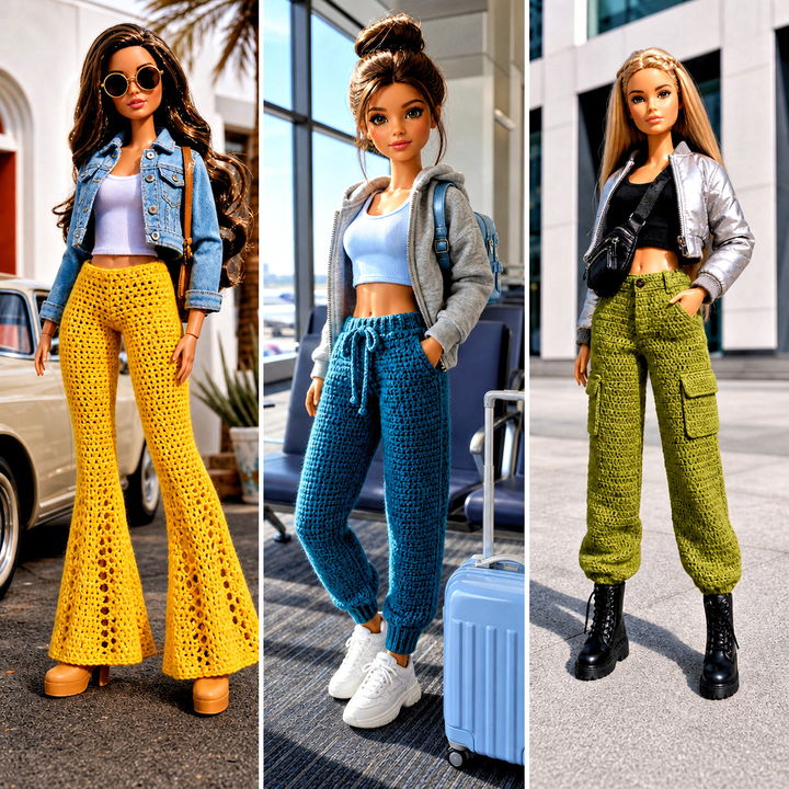 25 Crochet Pants For Dolls Outfit Ideas for Cute Playtime Looks