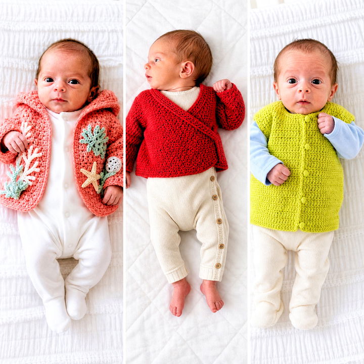 25 Crochet Premie Clothes and Outfit Ideas for Tiny Treasures